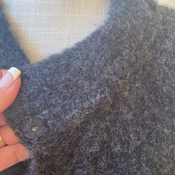 🎉 FREE PEOPLE ALPACA SLEEVELESS CAPE‼️ - Picture 5 of 14